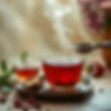 Traditional methods of creating menstrual health teas