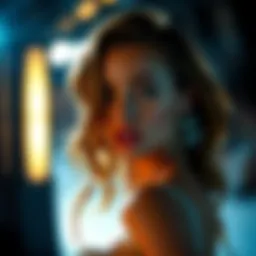 Victoria's Secret model showcasing a glamorous runway look