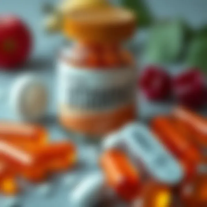 Vitamins promoting healthy hair growth