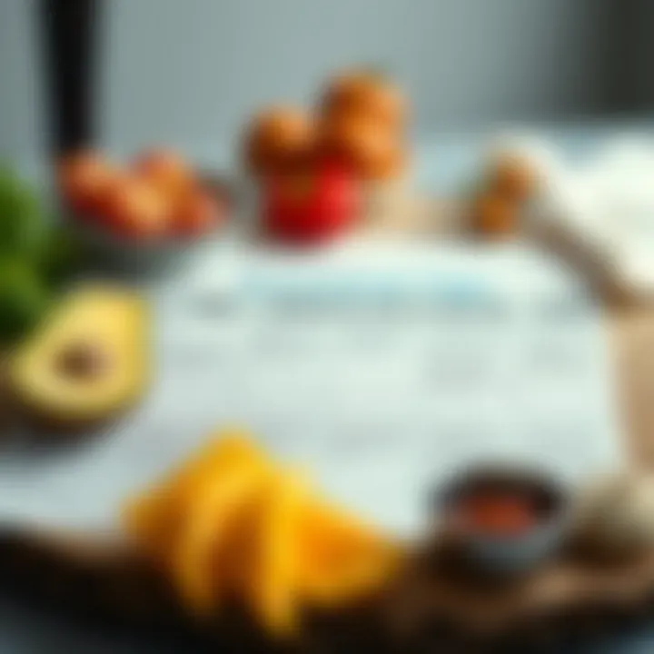 Essential Tips for Balanced Eating Chart illustrating tips for maintaining a balanced diet