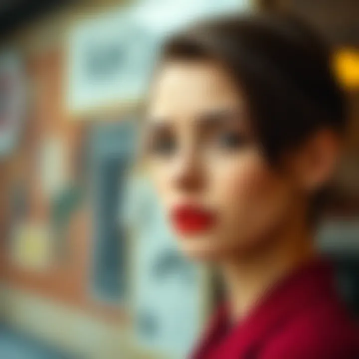 Dapper haircut with a side part