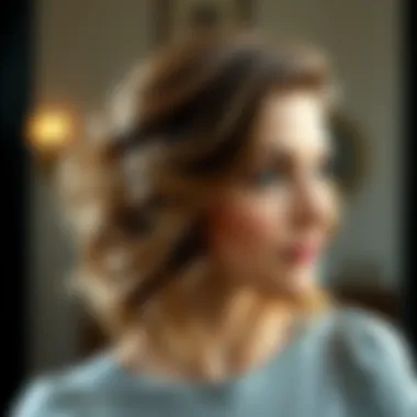 Wavy Cuts that Enhance Round Features Wavy hairstyle for round face