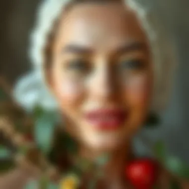 Natural ingredients for facial care