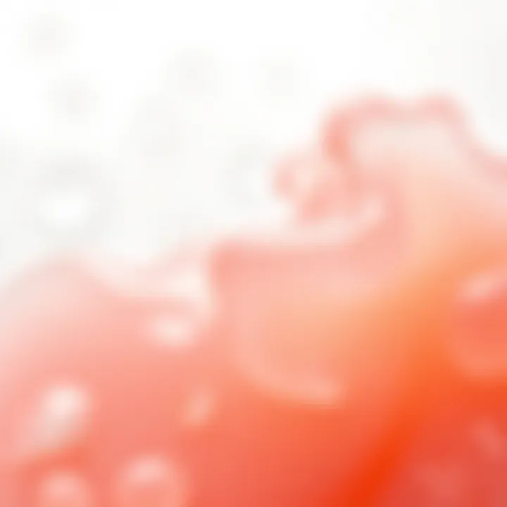 Texture Comparison of Gel and Foam Cleansers Comparative texture of gel and foam cleansers