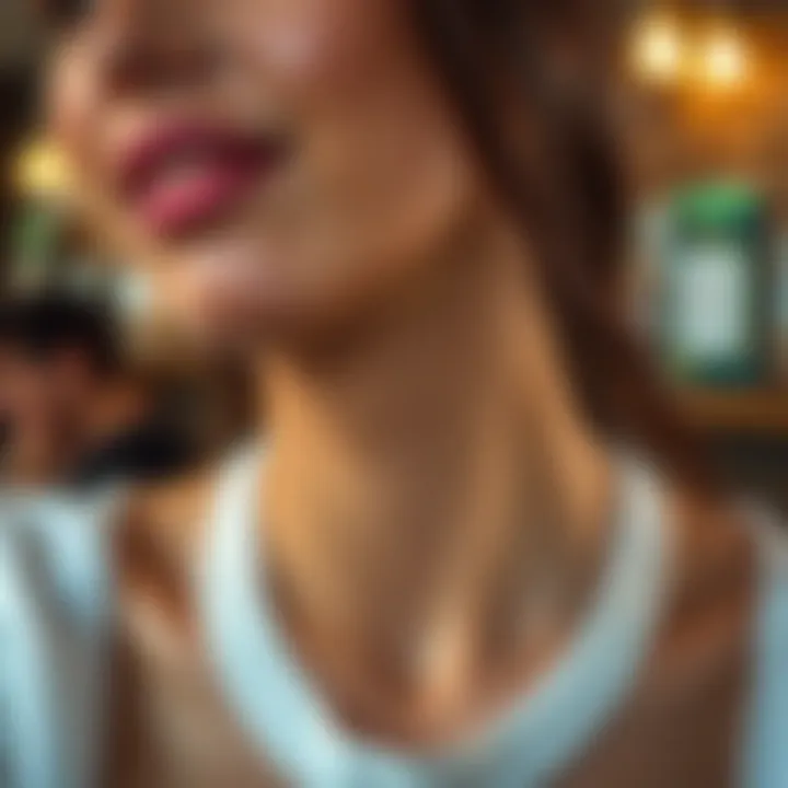 Healthy methods illustrated for addressing chin fat issues effectively